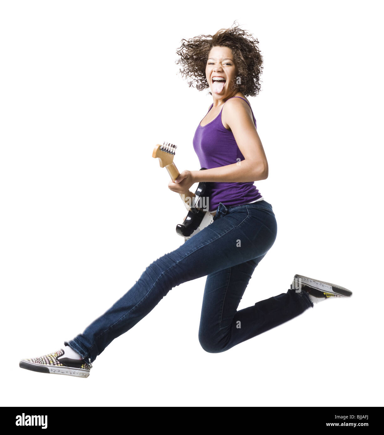 Dancing girls and musicians Cut Out Stock Images & Pictures Alamy