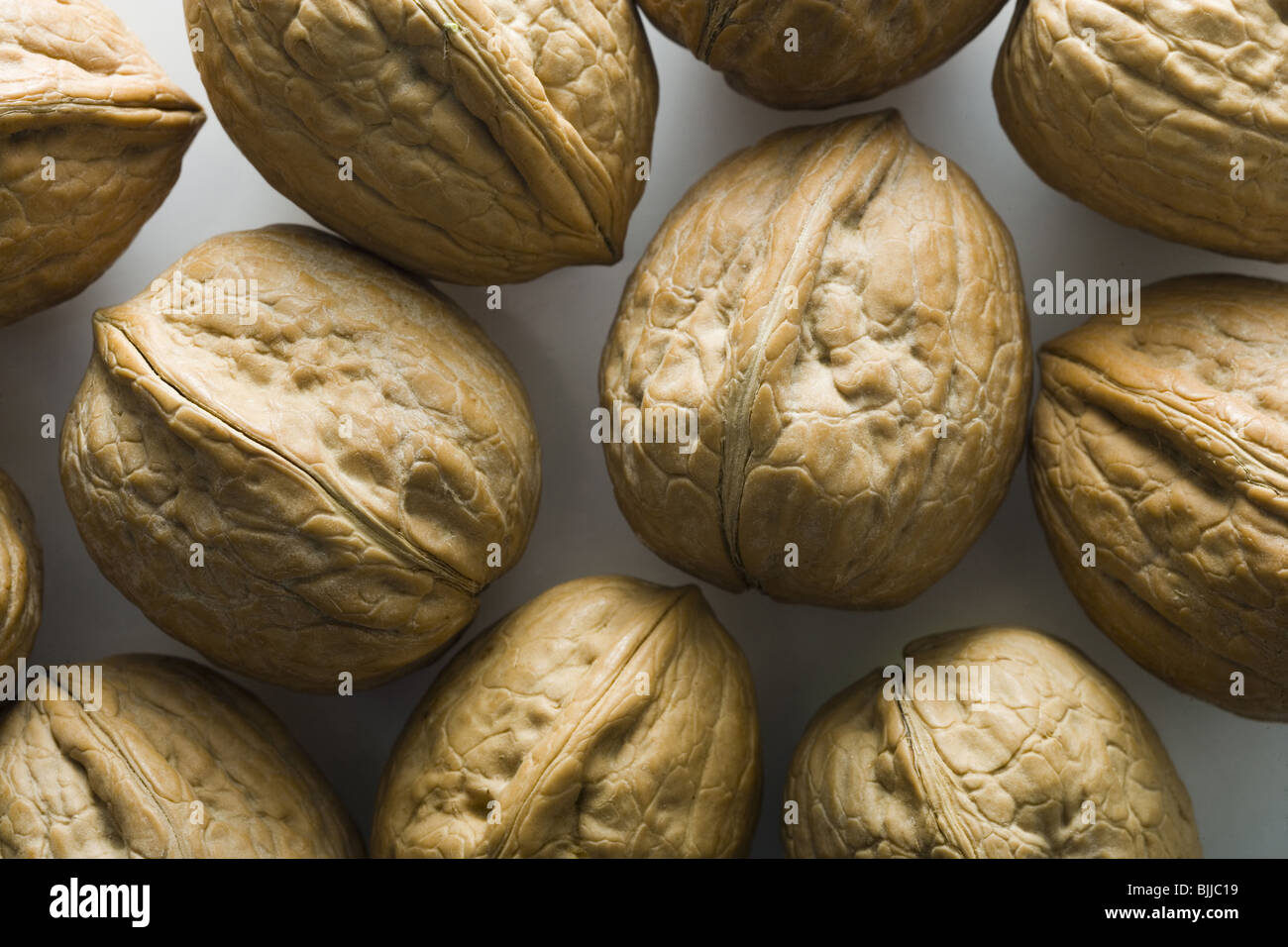 Closeup of walnuts Stock Photo