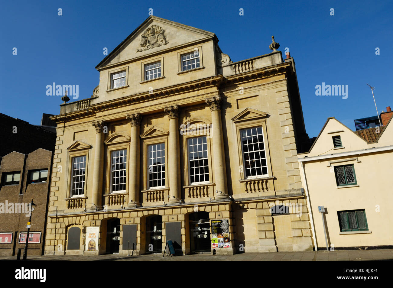 The Theatre Royal in King Street. Home of the Bristol Old Vic Theatre Company. Bristol, England. Stock Photo