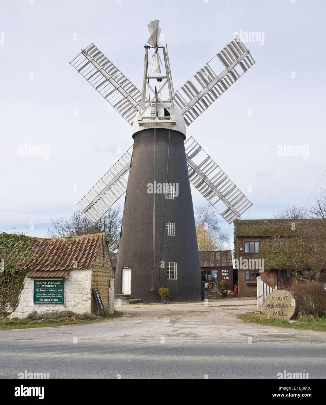 Mount Pleasant Mill, Kirton in Lindsey, North Lincolnshire, UK Stock Photo