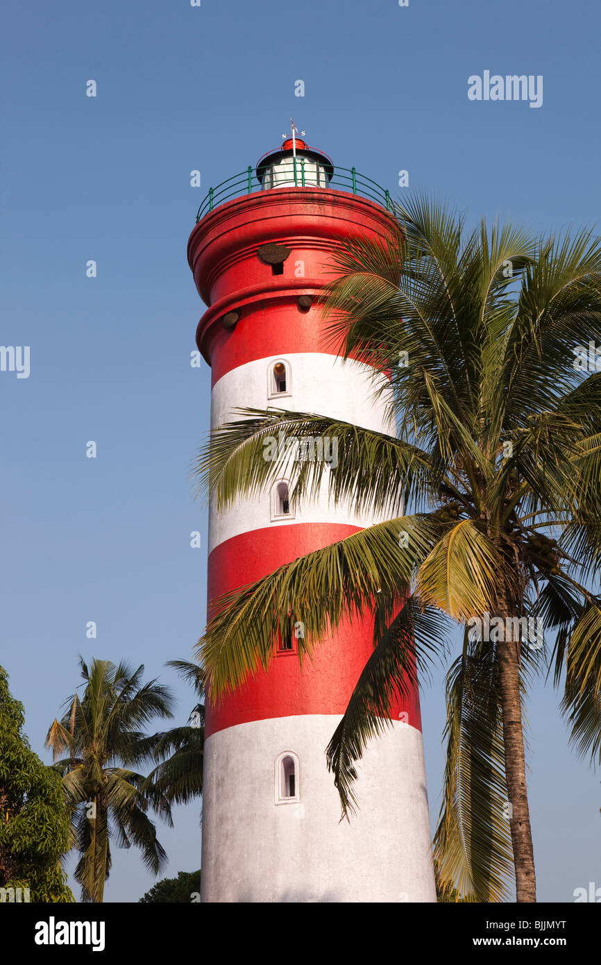 India, Kerala, Alappuzha, (Alleppey), lighthouse Stock Photo Alamy