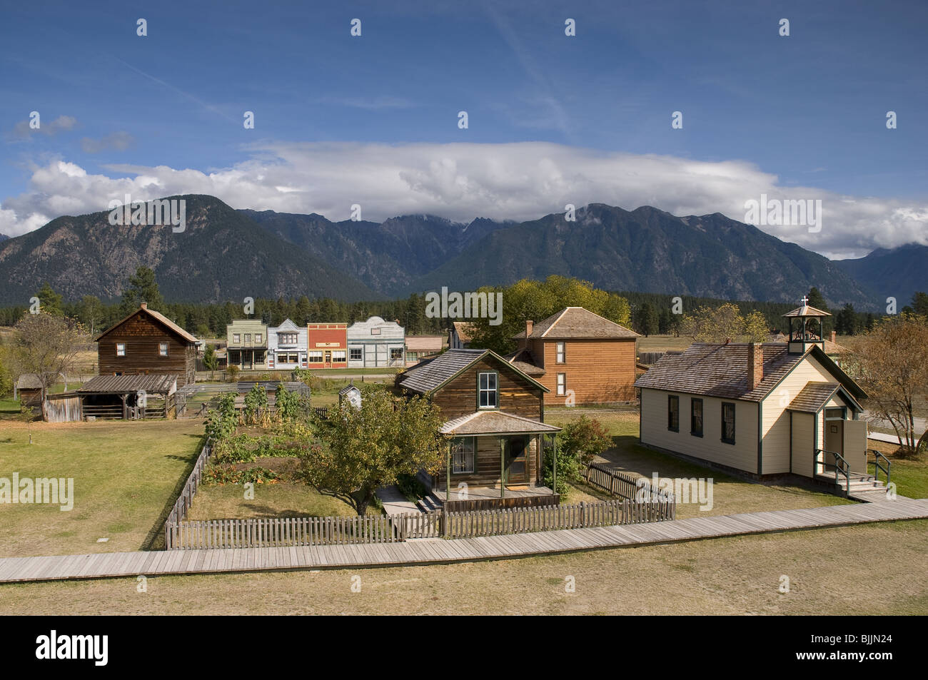 Fort Steele a former British Military Fort in British Columbia