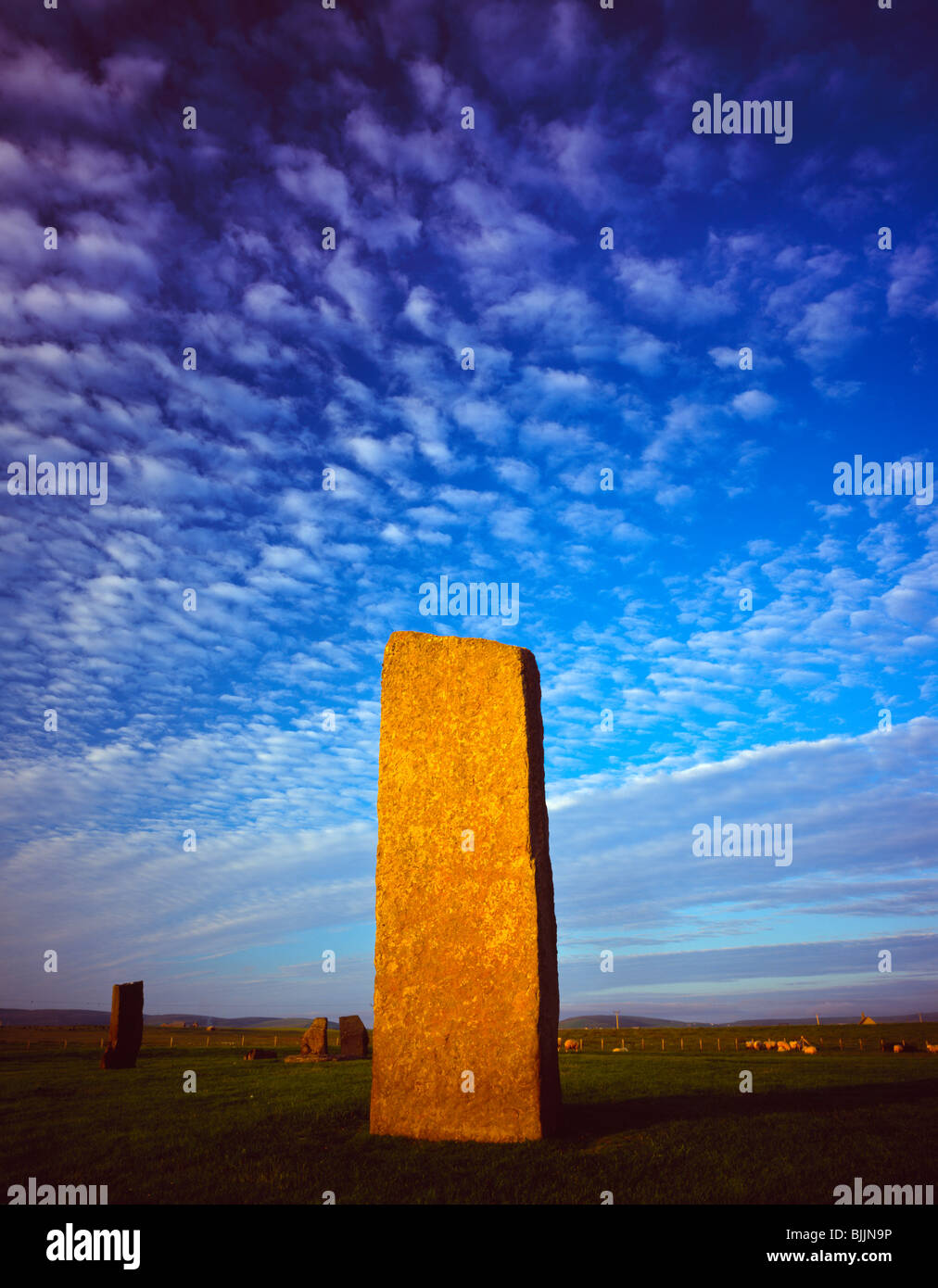 The Standing Stones of Stenness, Orkney Islands, Scotland, United