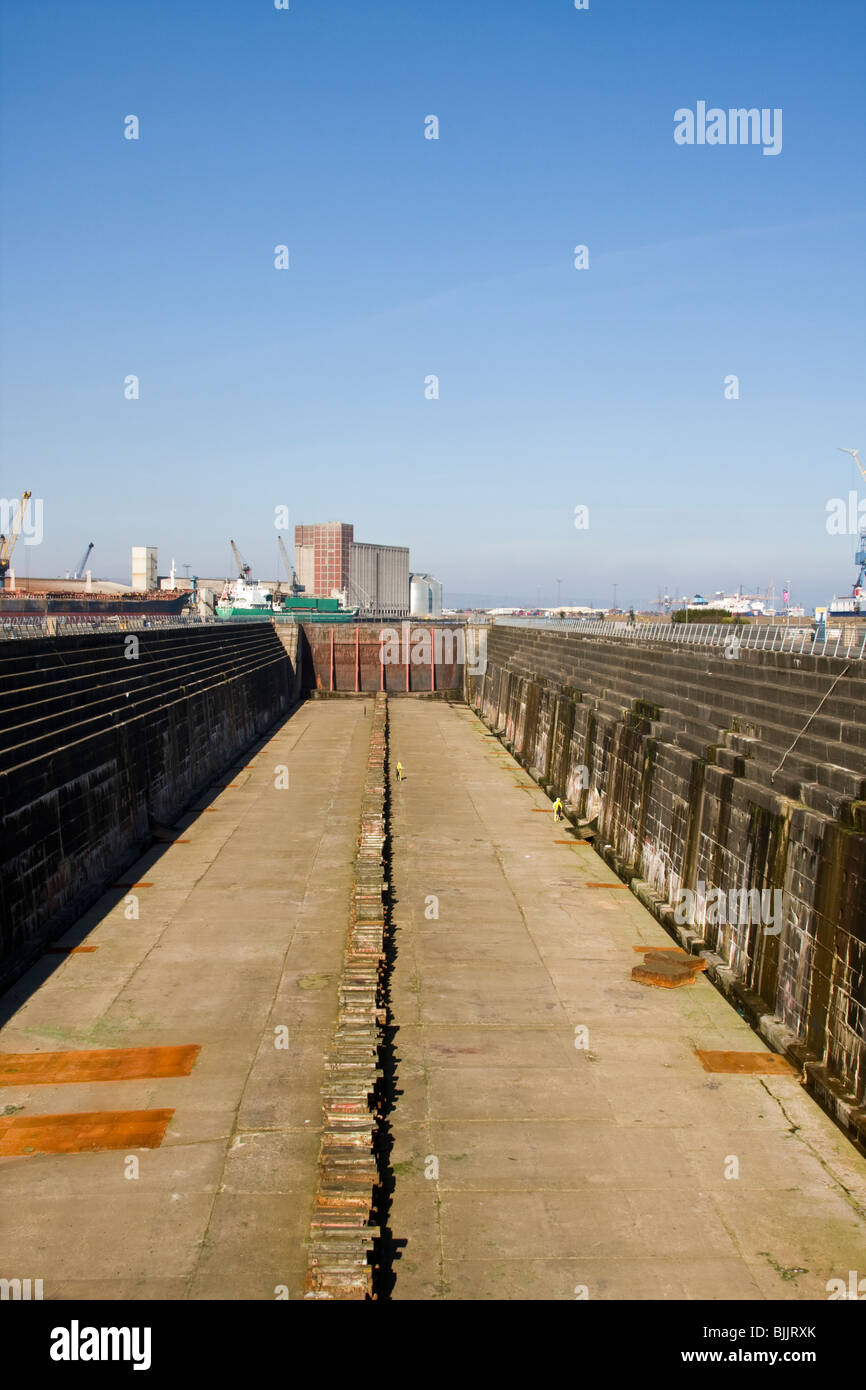 Thompson Dock, Belfast, Northern Ireland Stock Photo