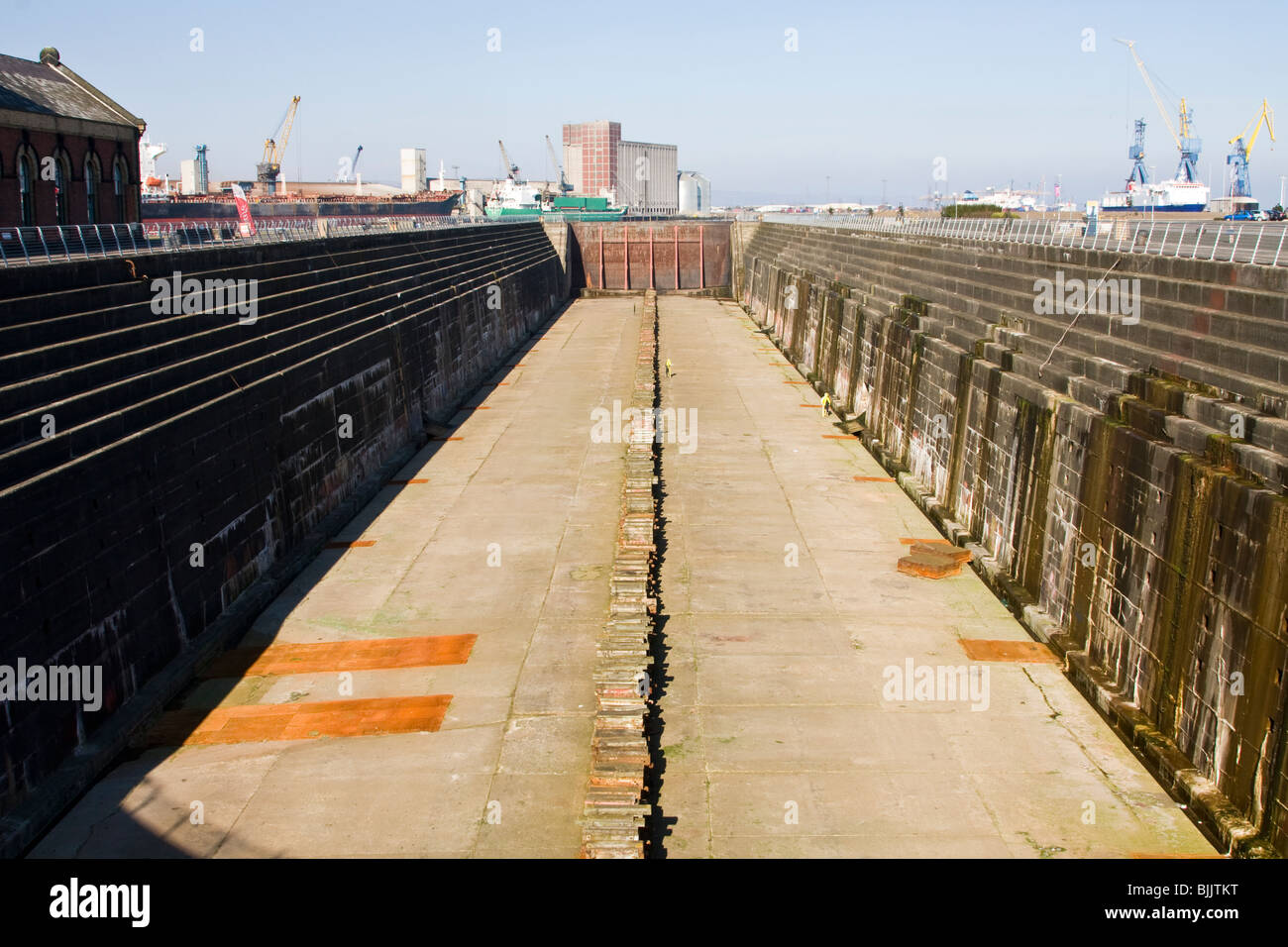Thompson Dock, Belfast, Northern Ireland Stock Photo