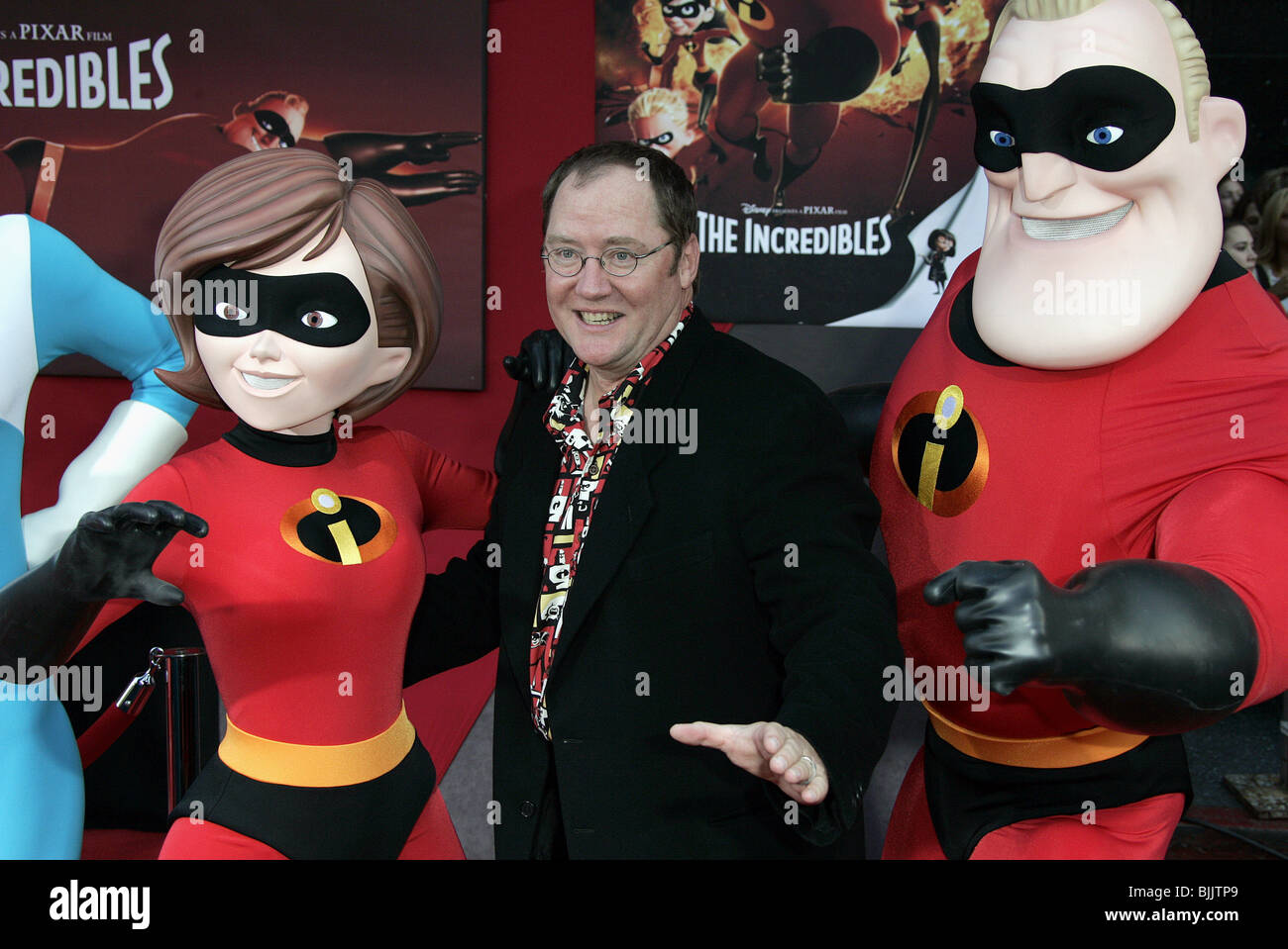 BRAD BIRD & THE INCREDIBLES THE INCREDIBLES WORLD PREMIER HOLLYWOOD LOS