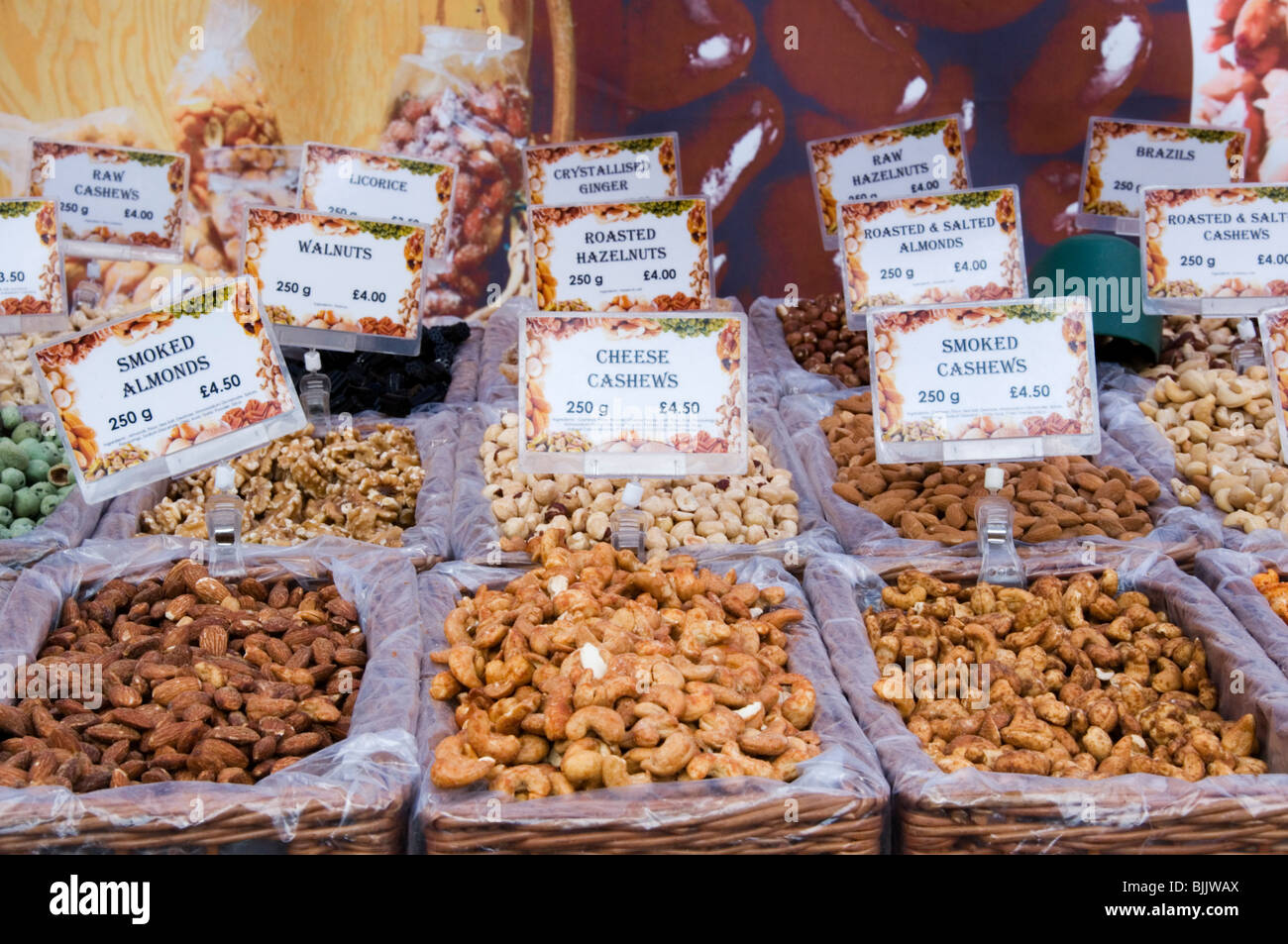 Food label nuts hires stock photography and images Alamy