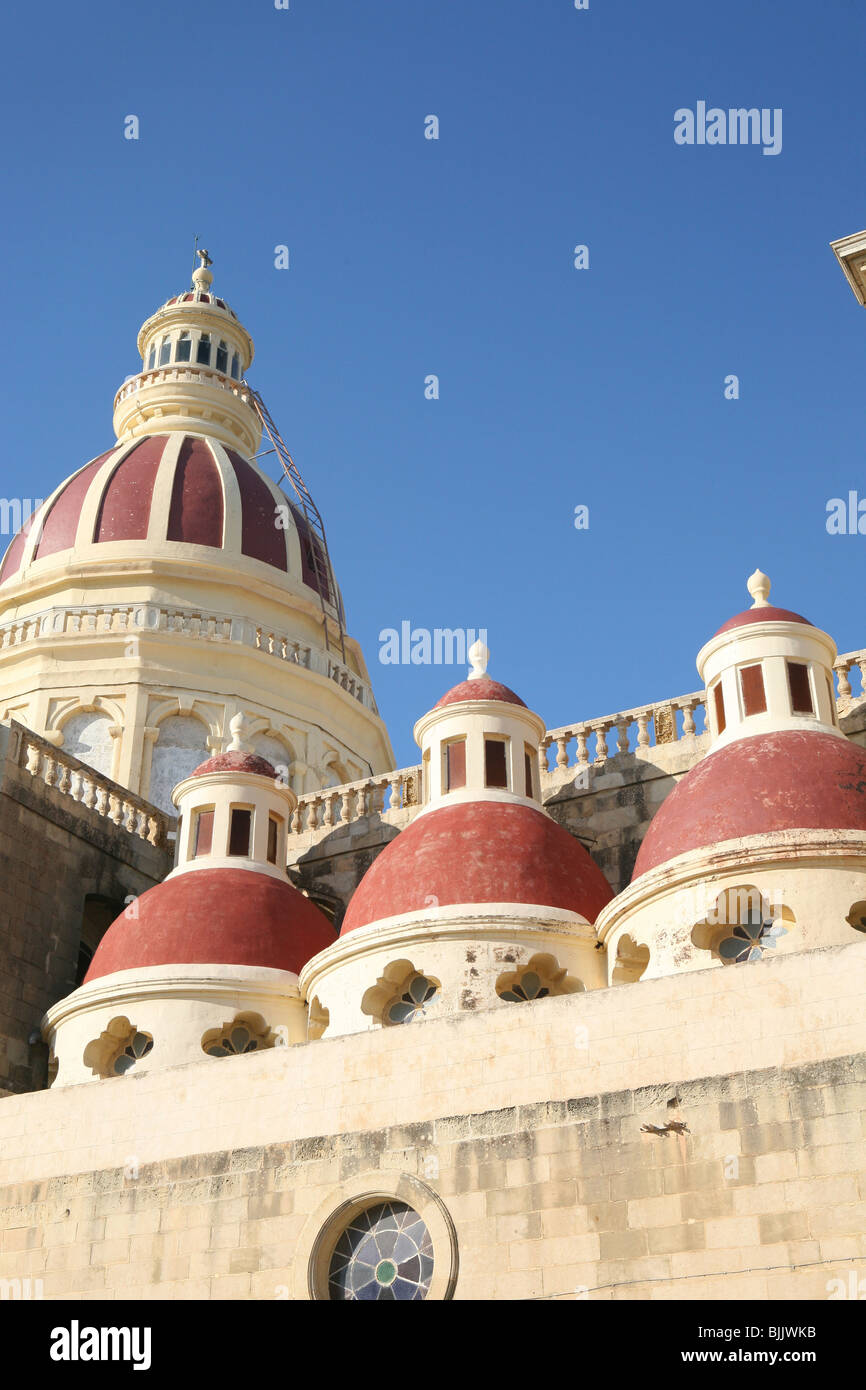 St Lawrence church in San Lawrenz Gozo Malta Mediterranean Europe Stock ...