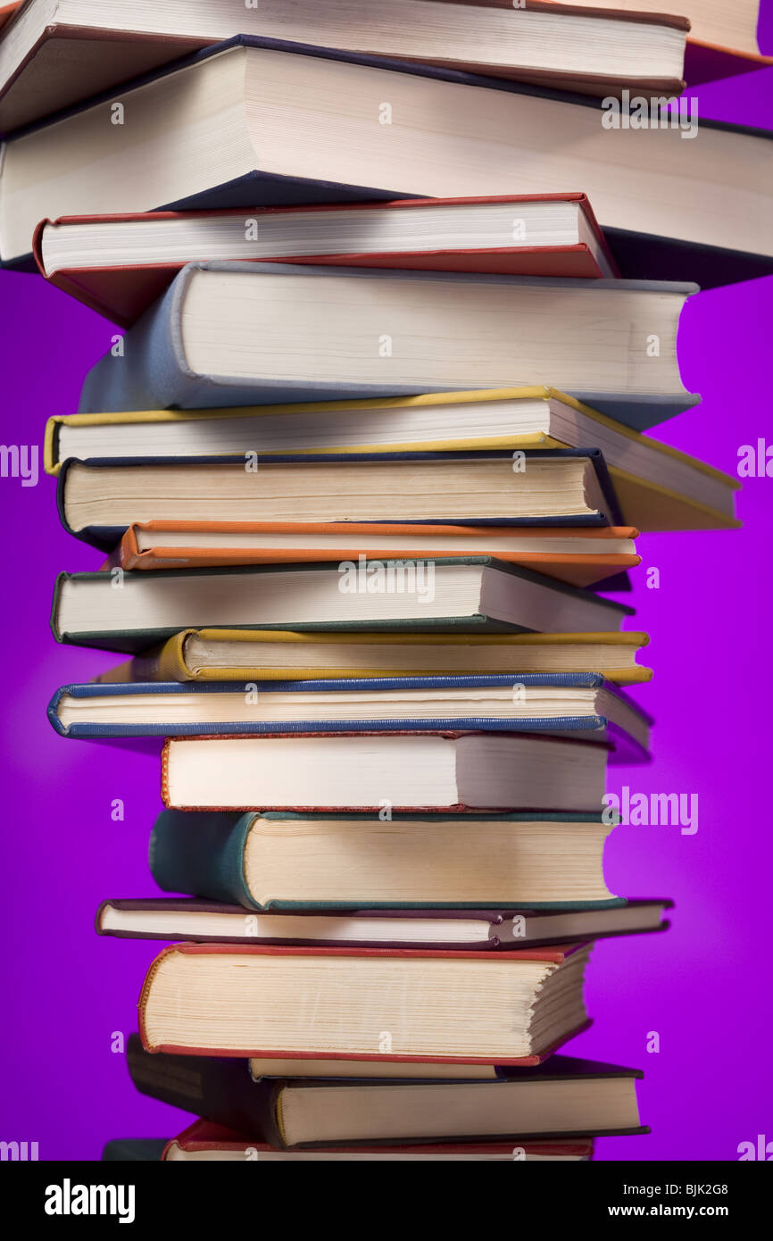 Tall pile books hires stock photography and images Alamy