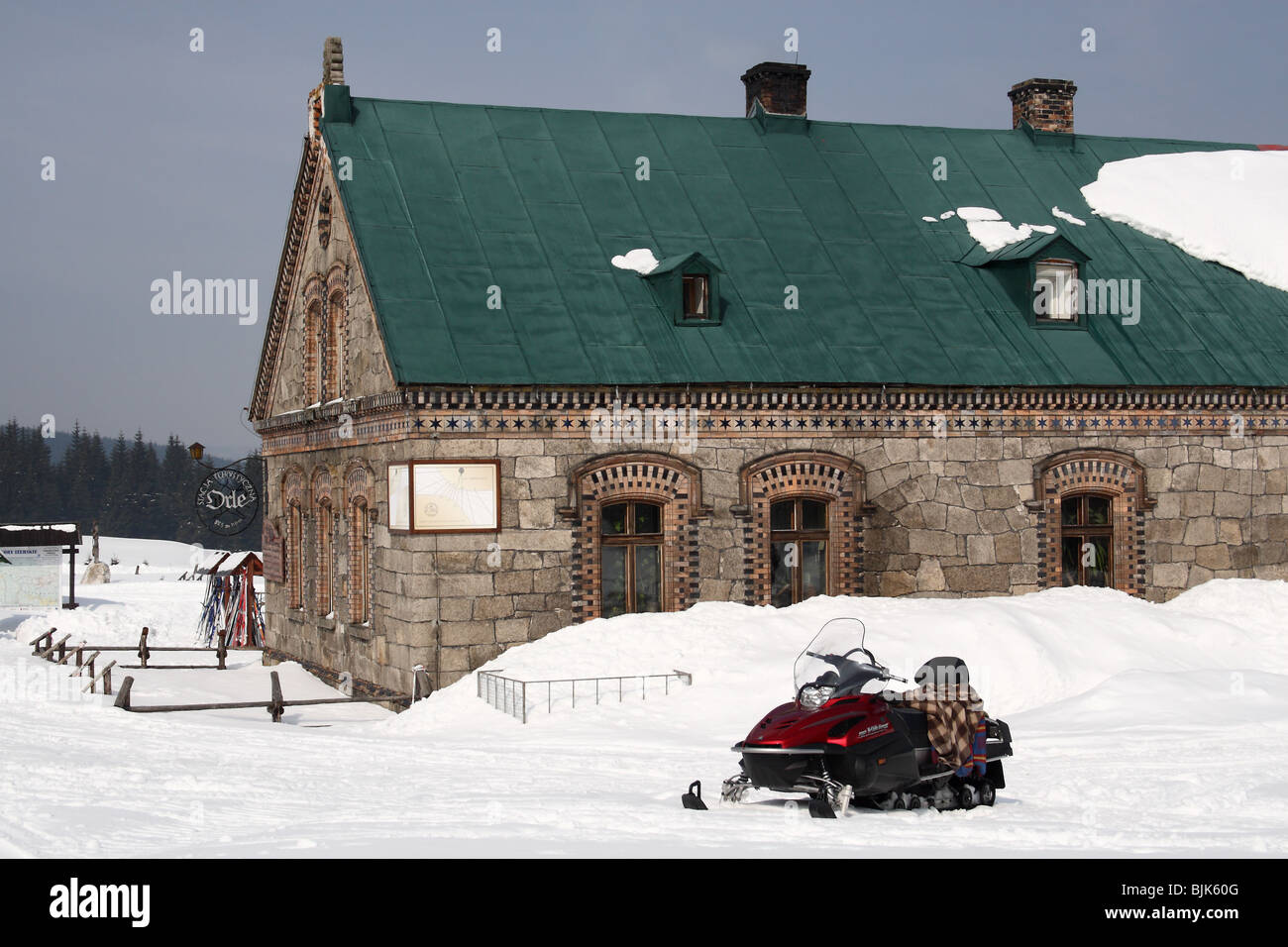 "Orle" refuge in Izerskie mountains best crosscountry ski resort in