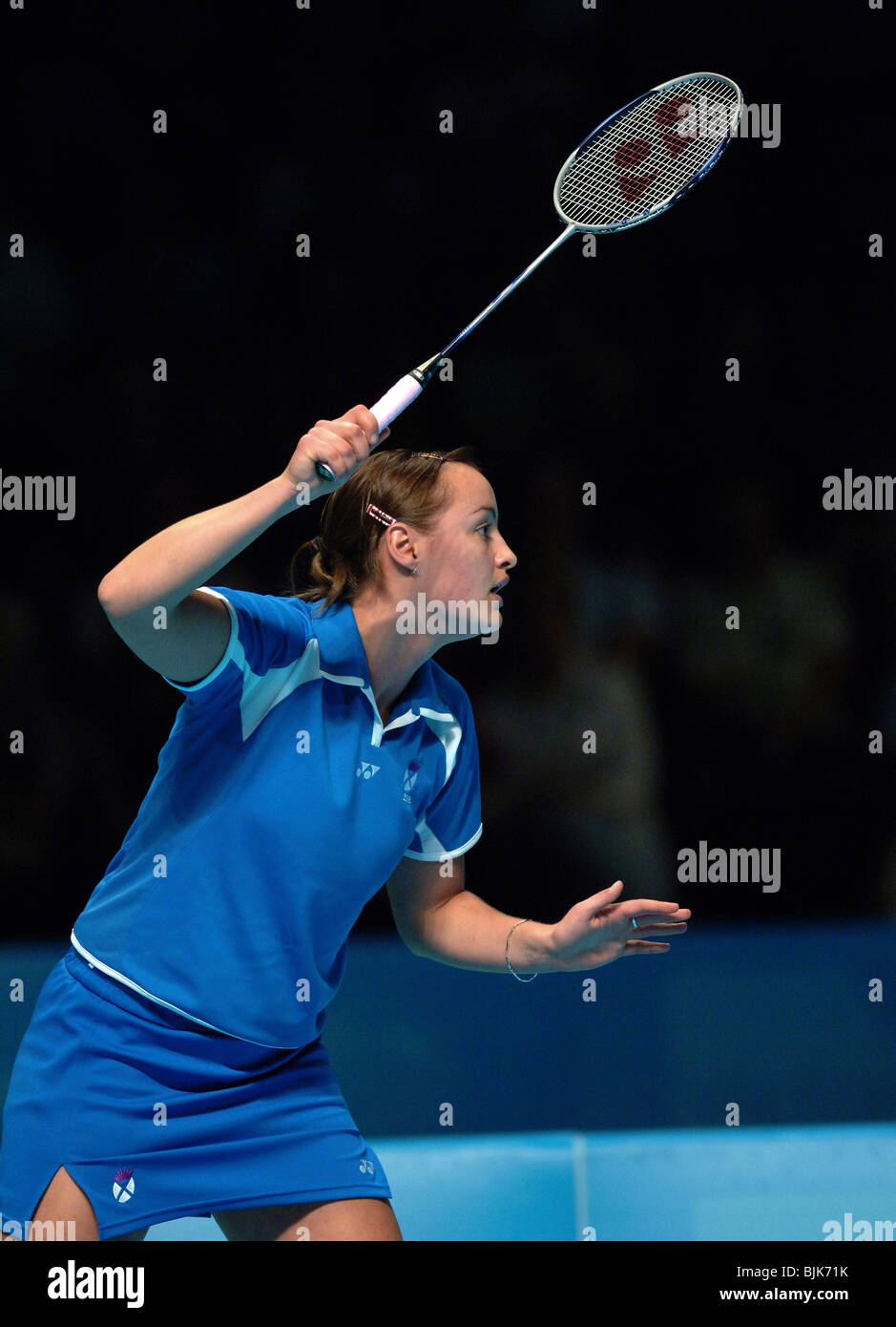 Sport Racquet Badminton Stock Photo Alamy