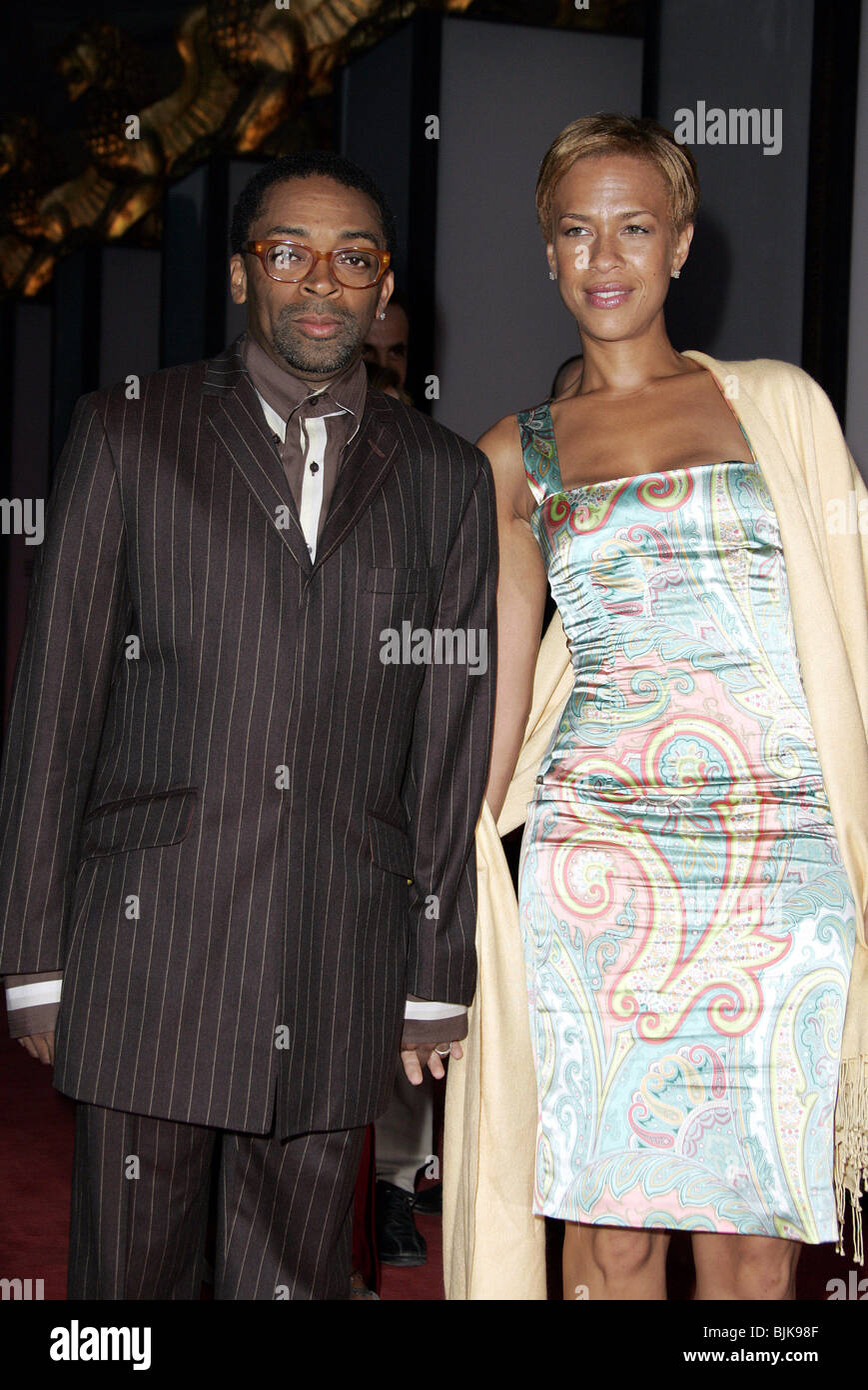 Film director spike lee wife hi-res stock photography and images