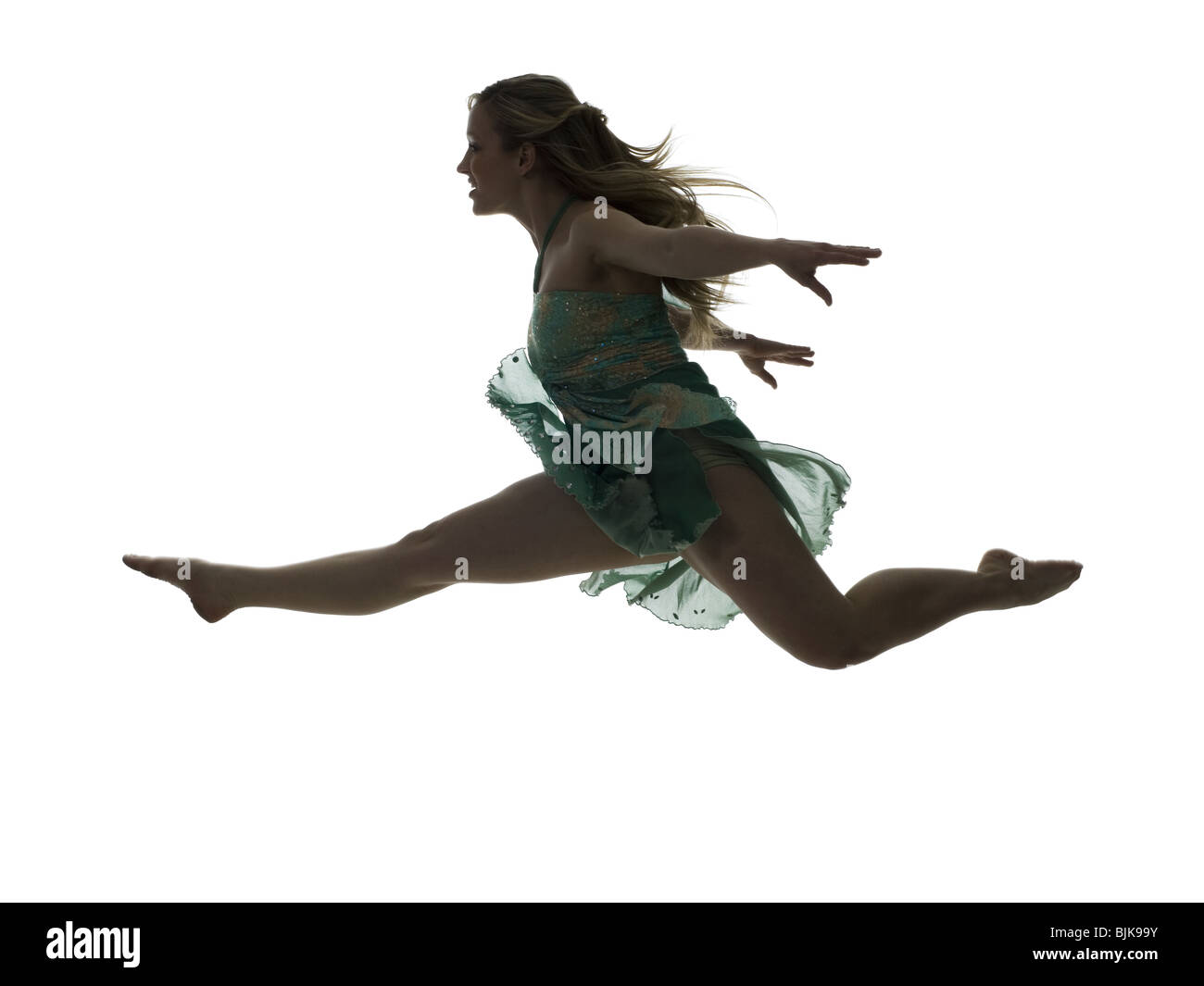Side profile silhouette hi-res stock photography and images - Alamy
