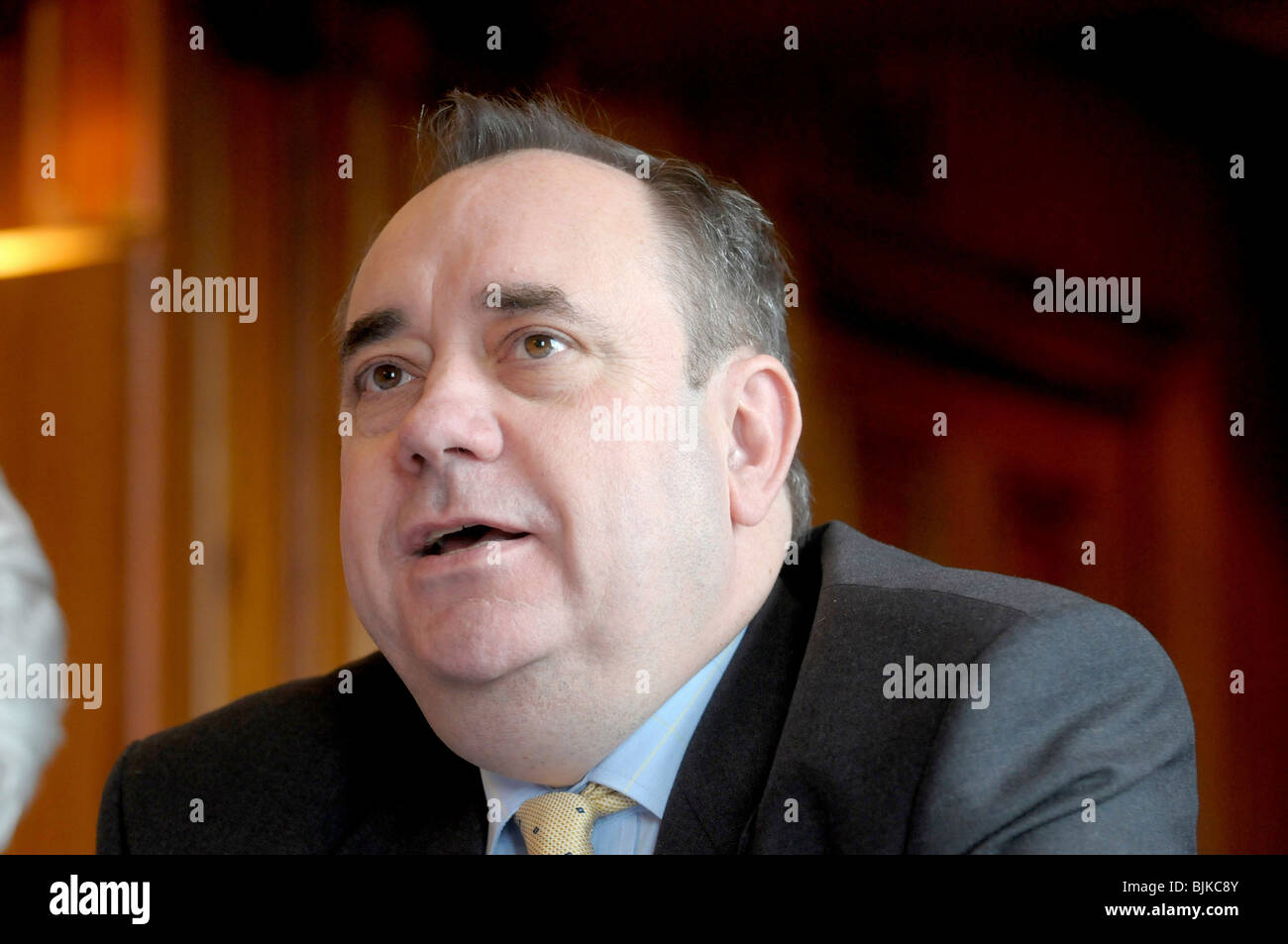 Scotland, Politics, SNP, Alex Salmond, First minister for Scotland and leader of the Scottish National Party Stock Photo