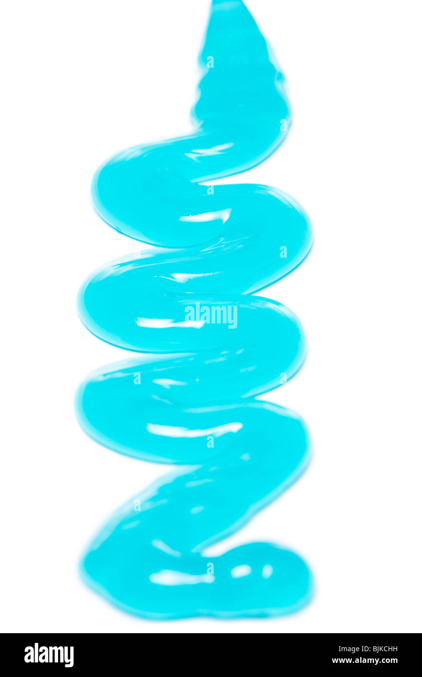 Toothpaste spilling out of tube Stock Photo Alamy