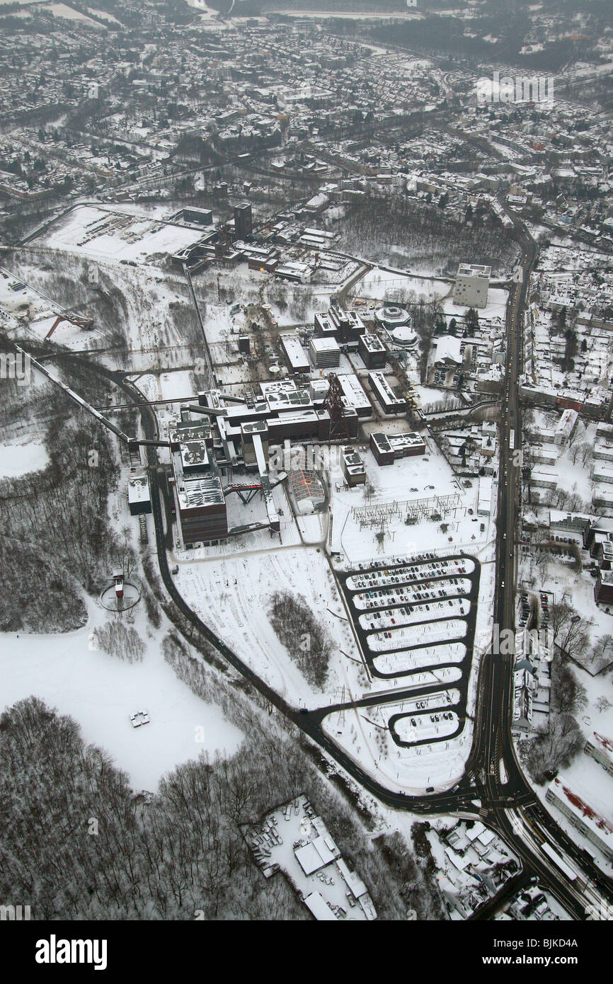 Aerial photo, opening ceremony of Ruhr2010, European Capital of Culture, Essen, Ruhr area, North Rhine-Westphalia, Germany, Eur Stock Photo