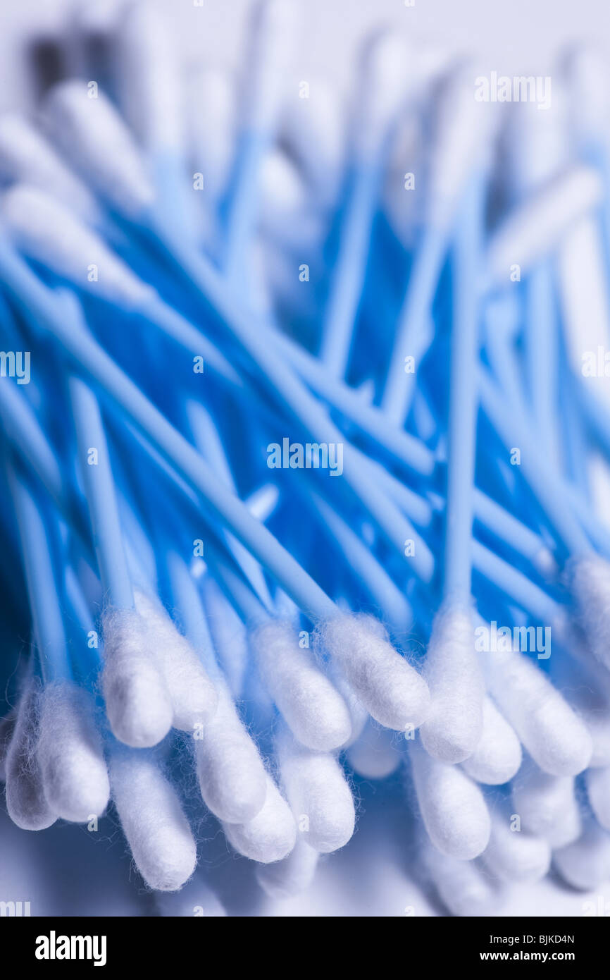 Cotton swabs vertical Stock Photo Alamy