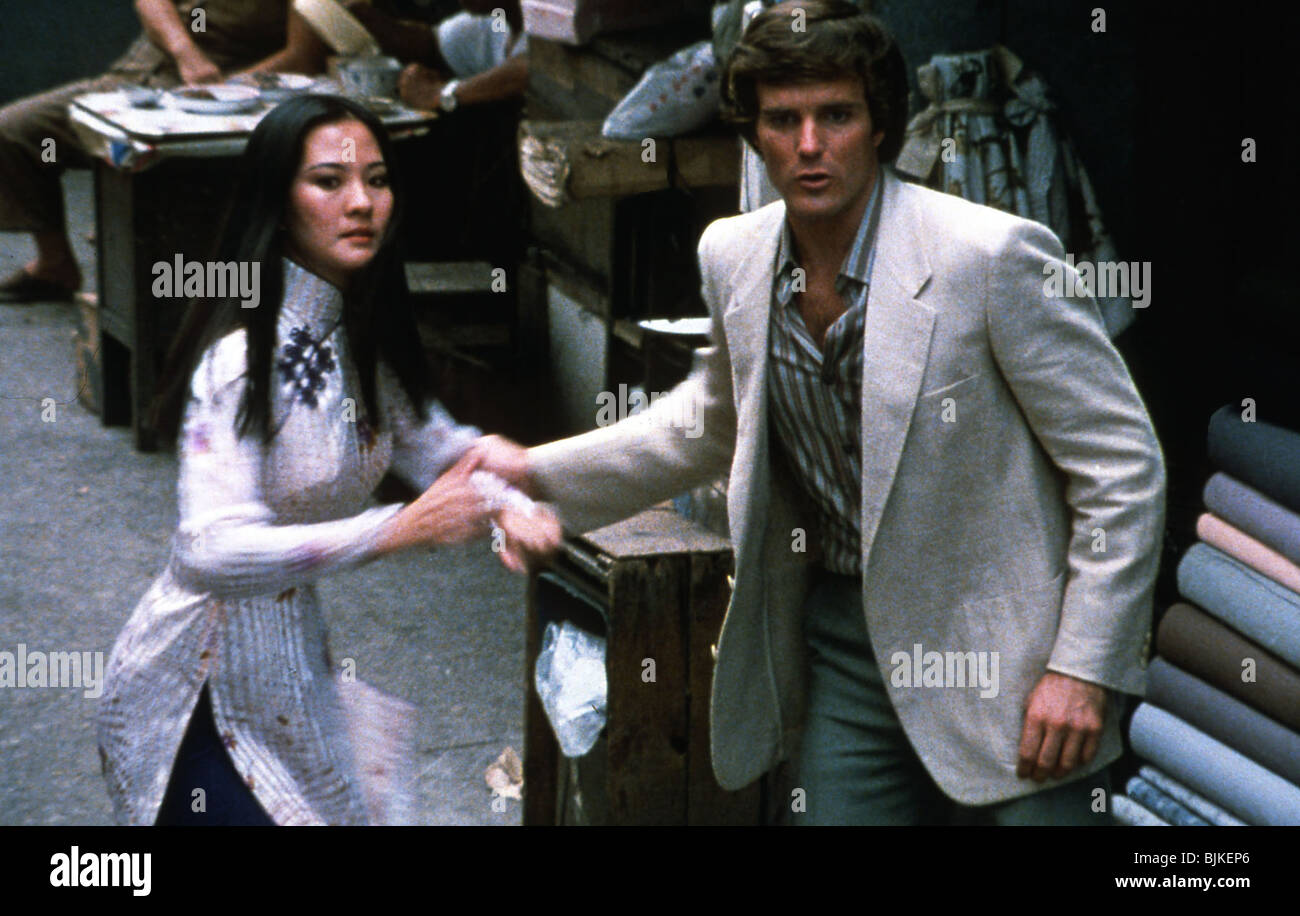 SPIDERMAN:THE DRAGON'S CHALLENGE (1979) NICHOLAS HAMMOND, ROSALIND CHAO DON MCDOUGALL (DIR) 002 Stock Photo