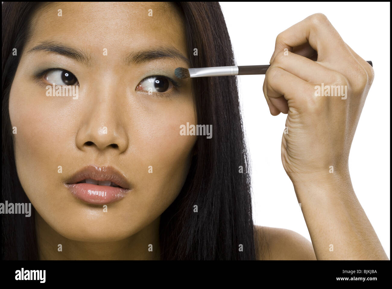 Asian woman eye makeup hi-res stock photography and images - Alamy
