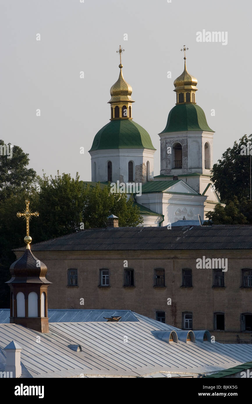 Kiev-Pechersk Lavra,Church of Resurrection of Christ,1696,Kiev,Ukraine Stock Photo