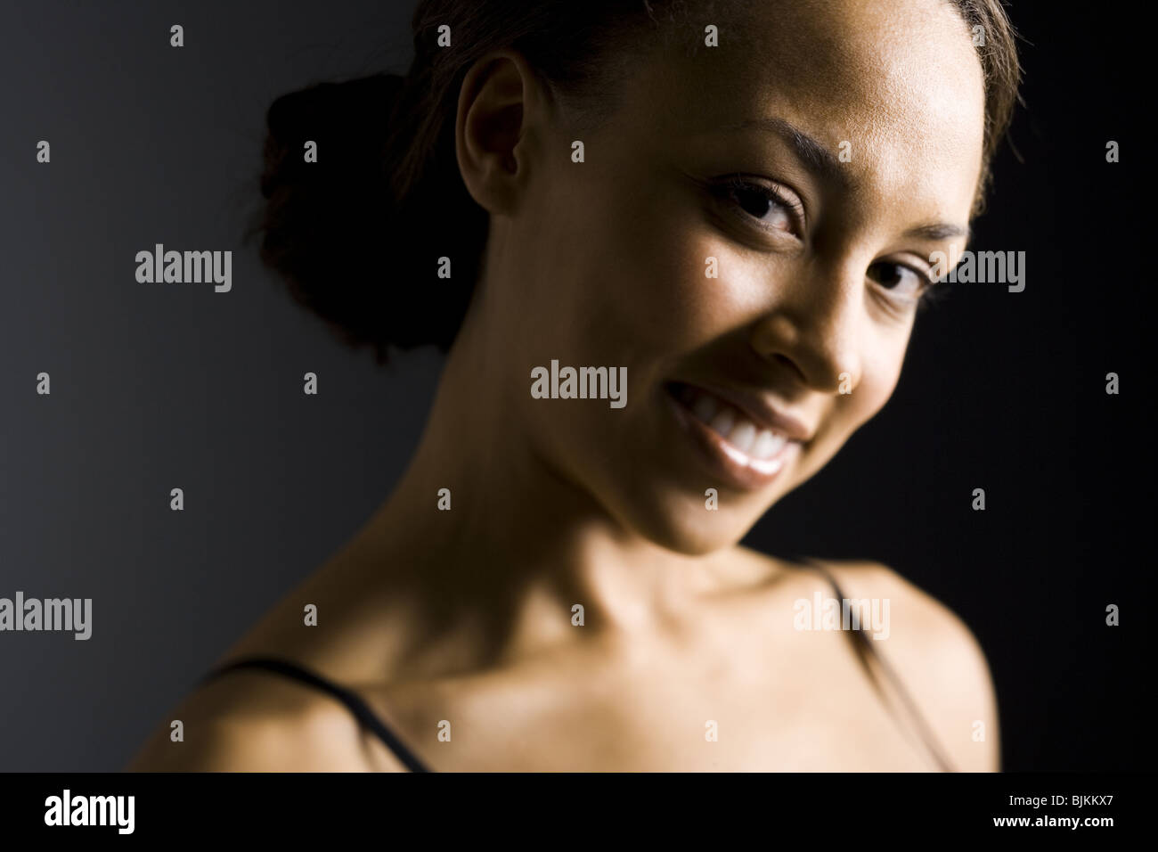 African woman closeup hi-res stock photography and images - Alamy