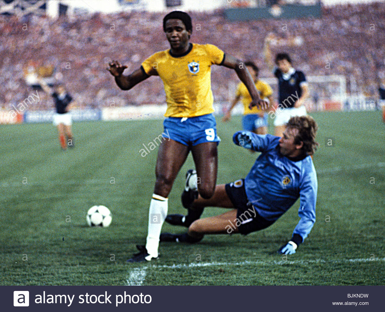 Brazil Football 1981 Stock Photos & Brazil Football 1981 Stock Images