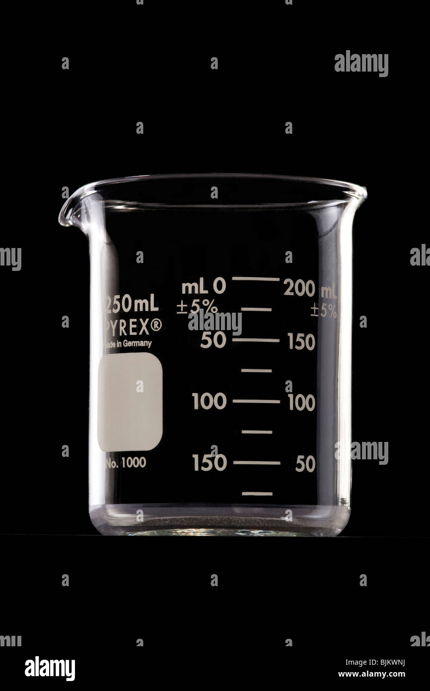 Beaker with test tubes Stock Photo Alamy