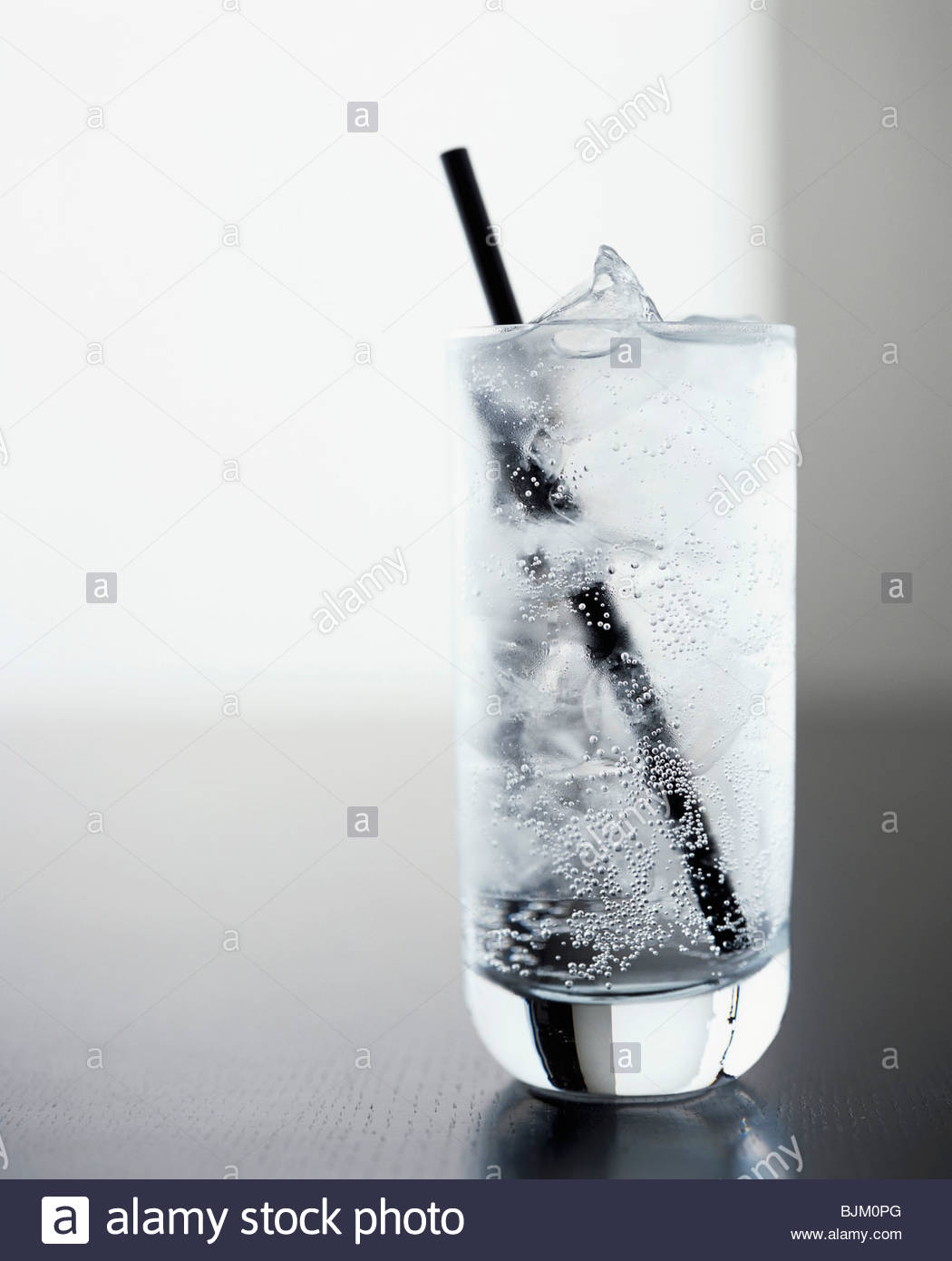 Black And White Photograph Cocktail Stock Photos & Black And White