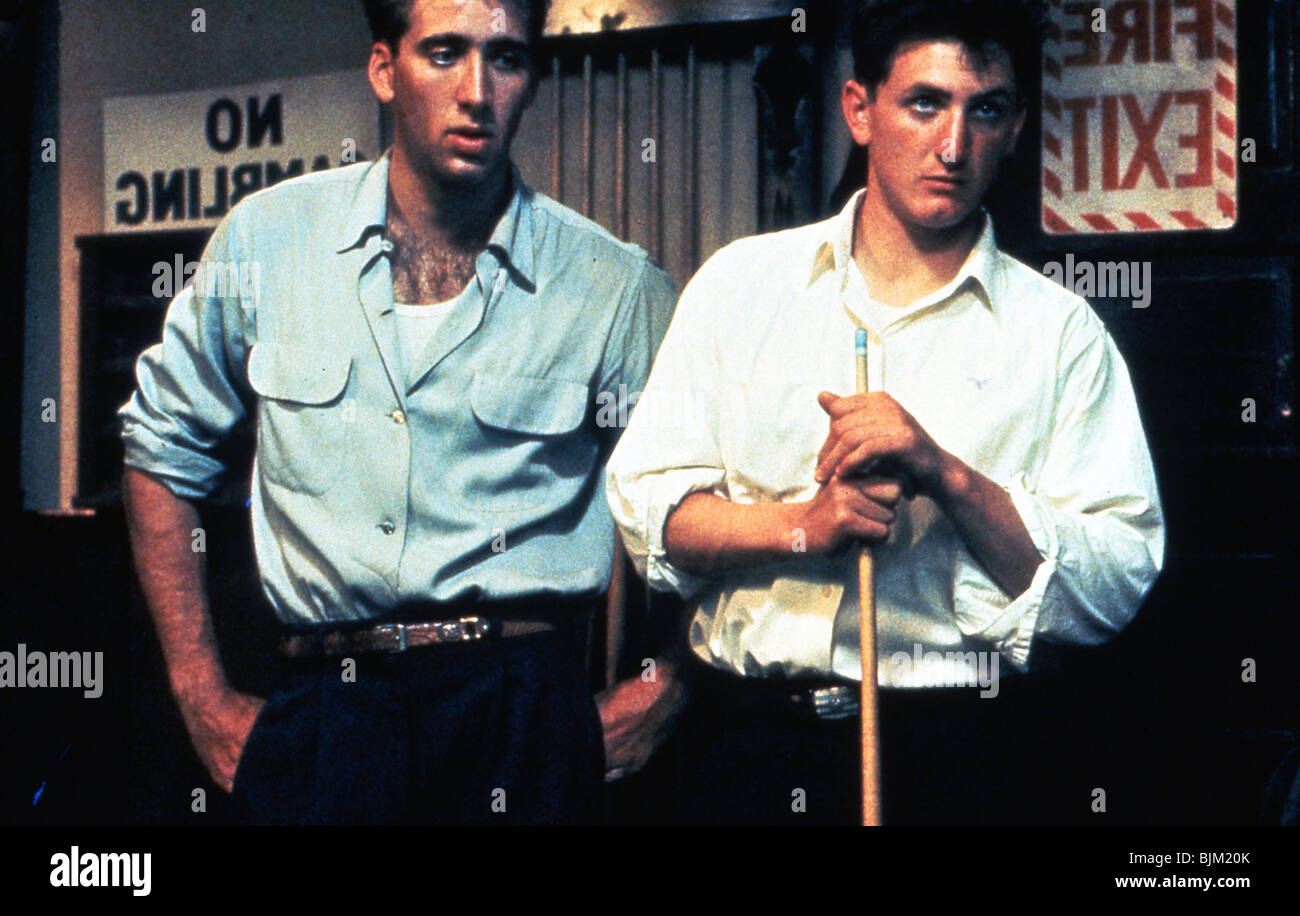 RACING WITH THE MOON (1984) SEAN PENN, NICOLAS CAGE RICHARD