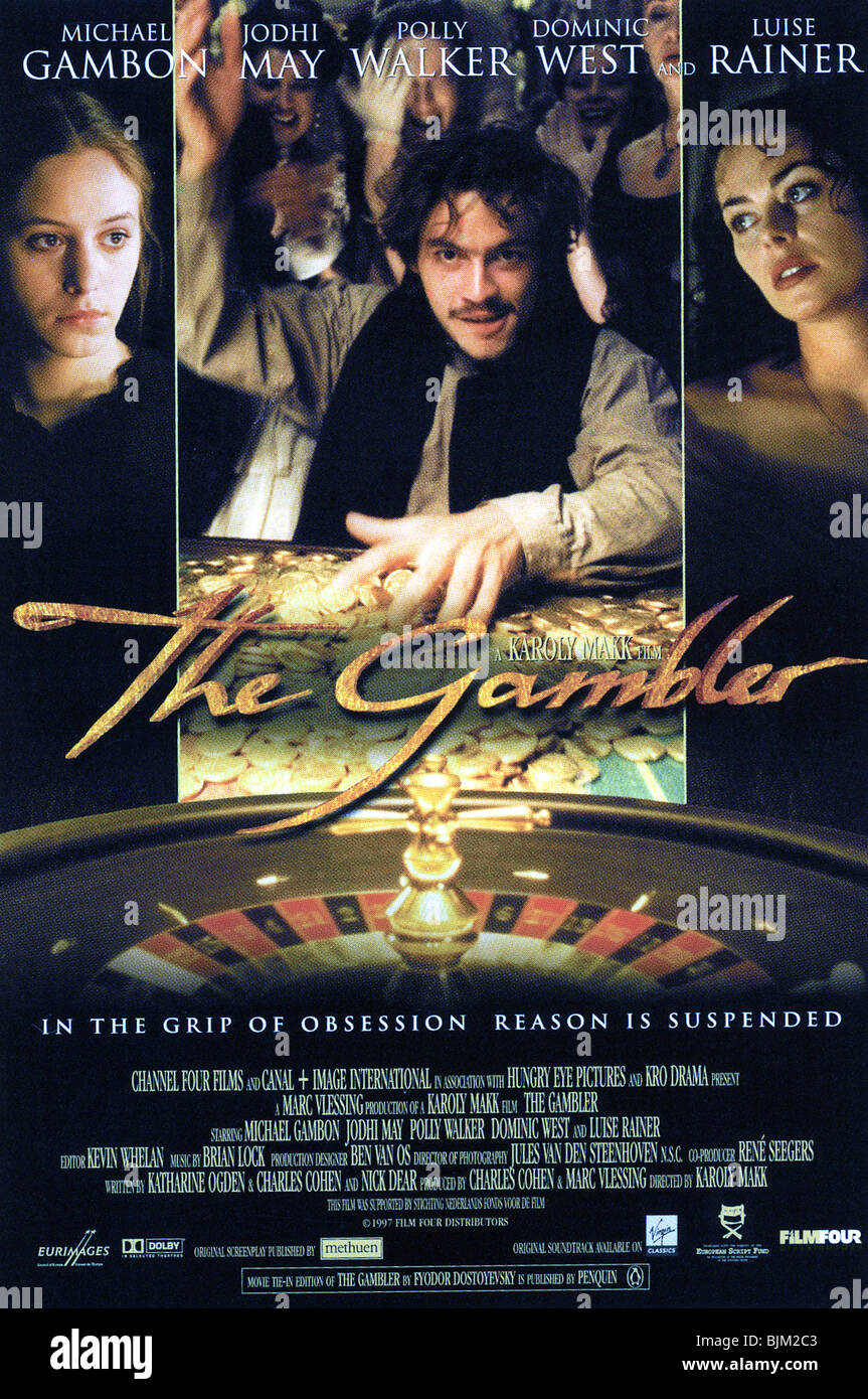 THE GAMBLER (1997) MICHAEL GAMBON, JODHI MAY, POLLY WALKER, DOMINIC WEST, LUISE RAINER KAROLY MAKK (DIR) 008 Stock Photo