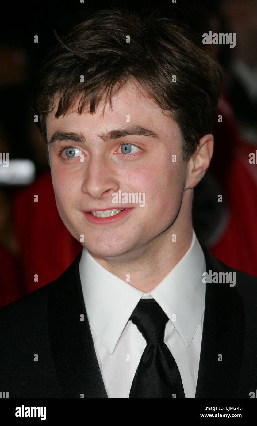 DANIEL RADCLIFFE NATIONAL MOVIE AWARDS ROYAL FESTIVAL HALL LONDON ENGLAND 28 September 2007 Stock Photo