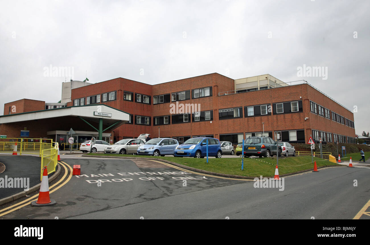 General view of Stafford District General Hospital Stafford West General view of Stafford District General Hospital Stafford West