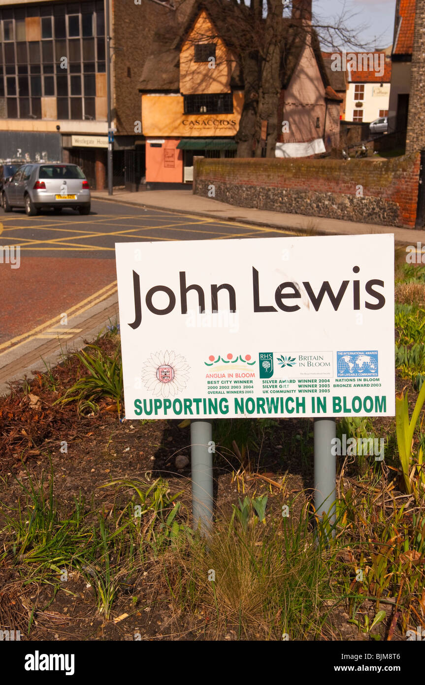 John lewis norwich sign signs hires stock photography and images Alamy