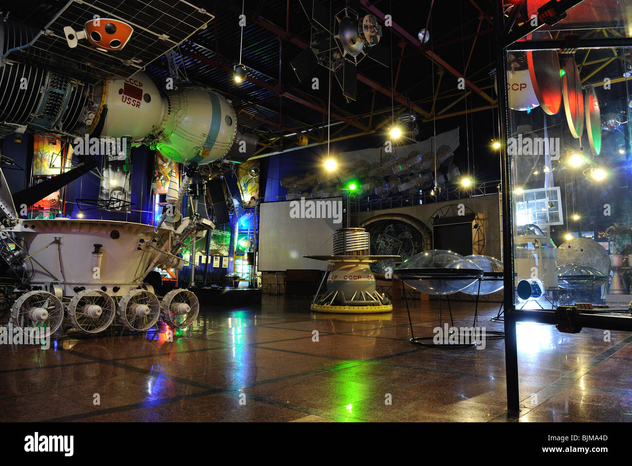 The Sergiy Korolyov Astronautics Museum in Zhytomyr. The 'Cosmos' exhibition. Stock Photo