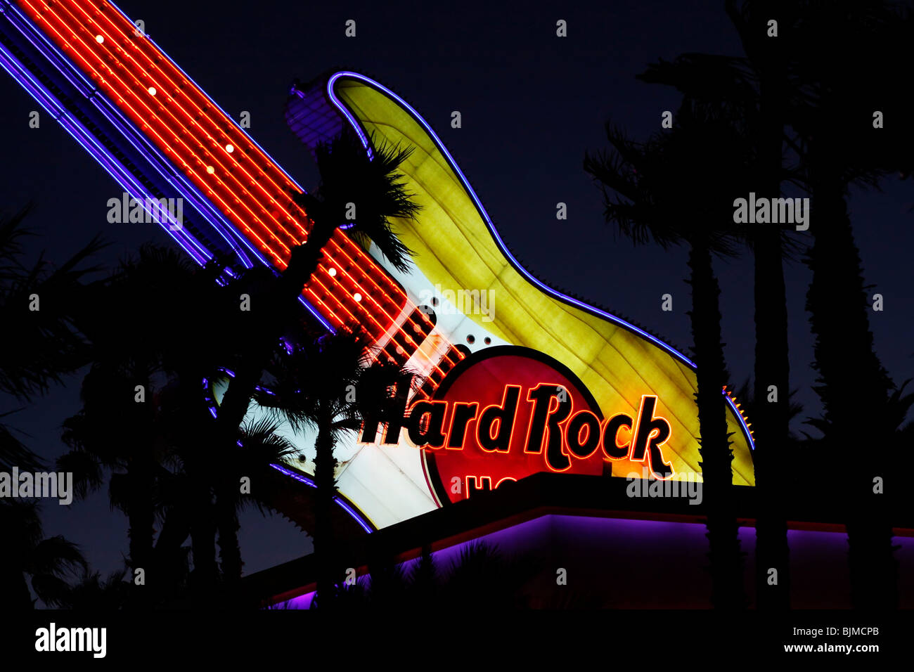 Hard rock hotel vegas exterior hi-res stock photography and images - Alamy