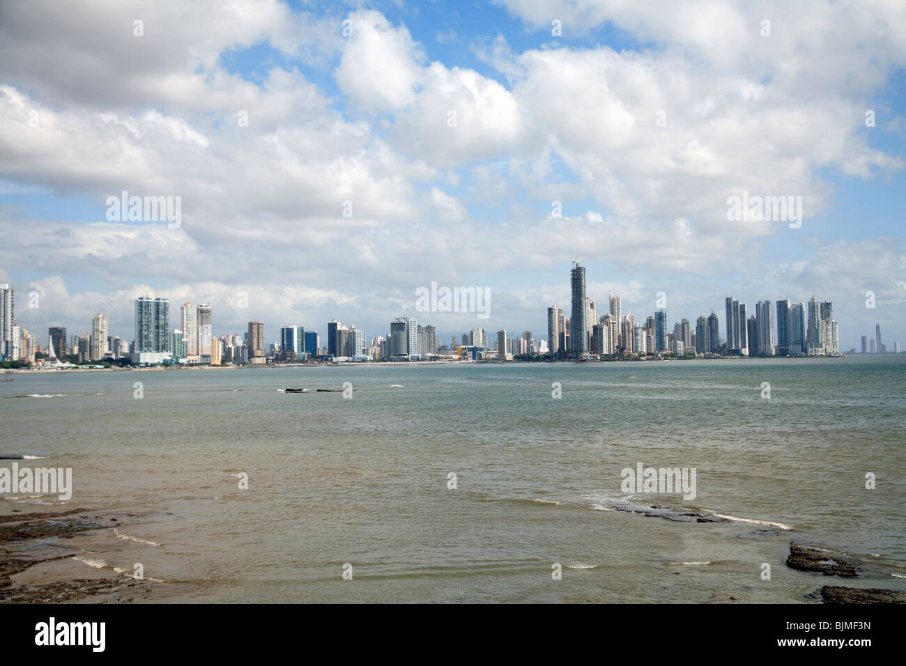 Panama City, Skyline, Panama, Central America Stock Photo