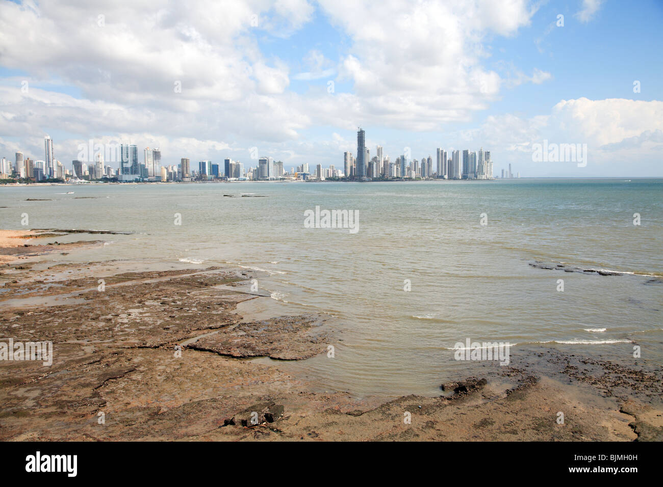 Panama City, Skyline, Panama, Central America Stock Photo