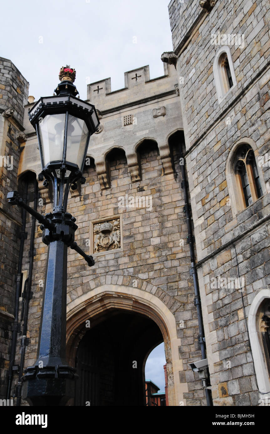 Exterior of Windsor Castle, Windsor, Berkshire, UK Stock Photo