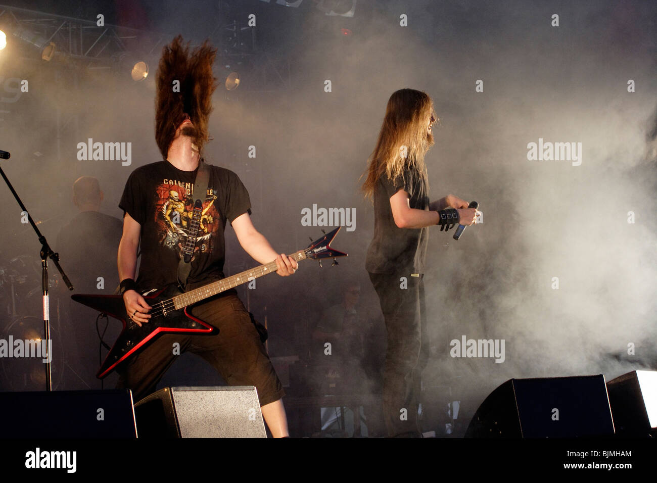Morbid Mind band on stage, Berlin, Germany Stock Photo