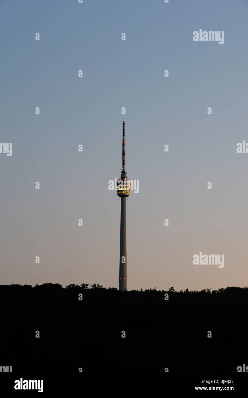 Fernsehturm Stuttgart, television tower, Stuttgart, Baden-Wuerttemberg ...
