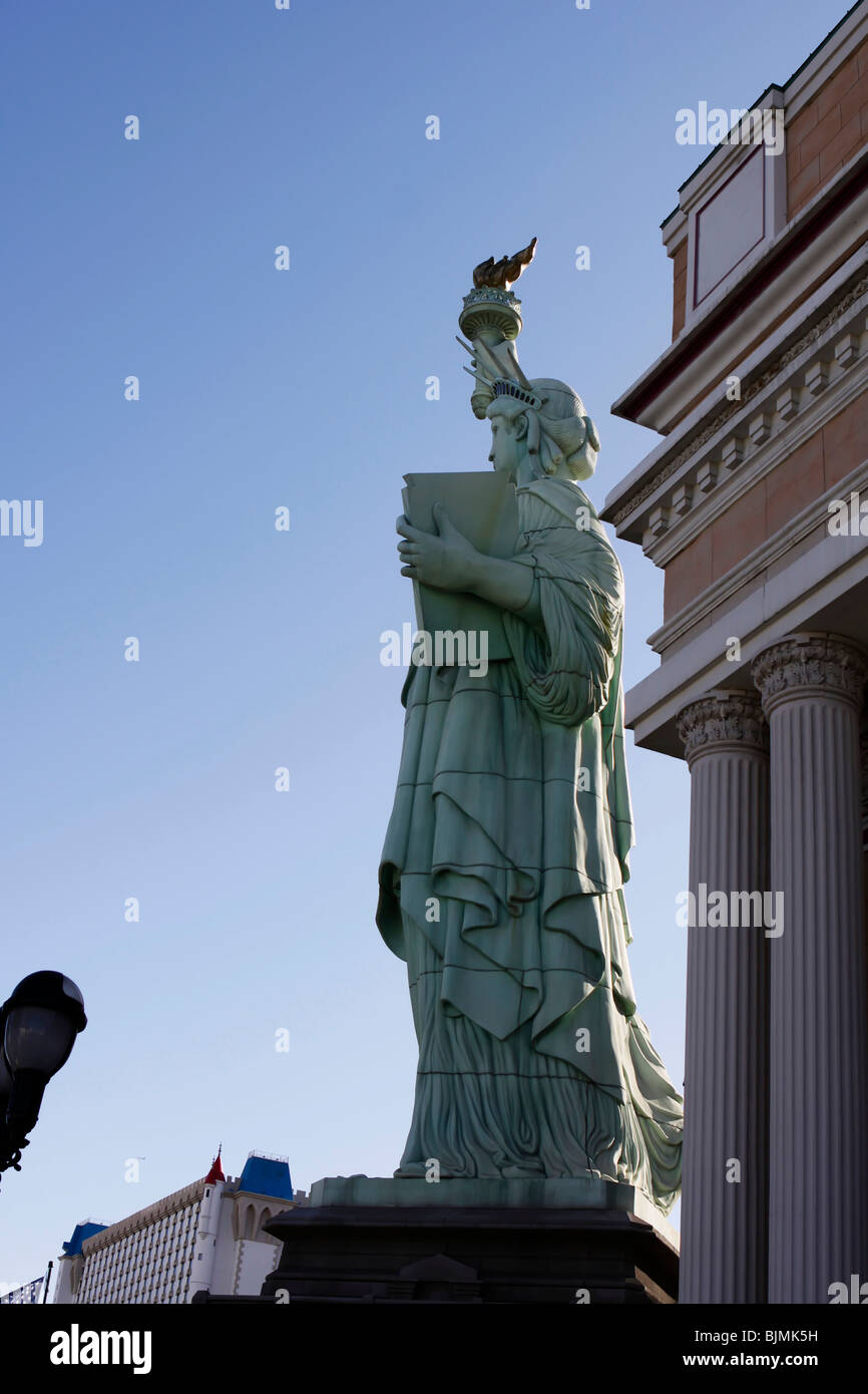 Statue of Liberty at the New York New York Hotel on Las Vegas Boulevard