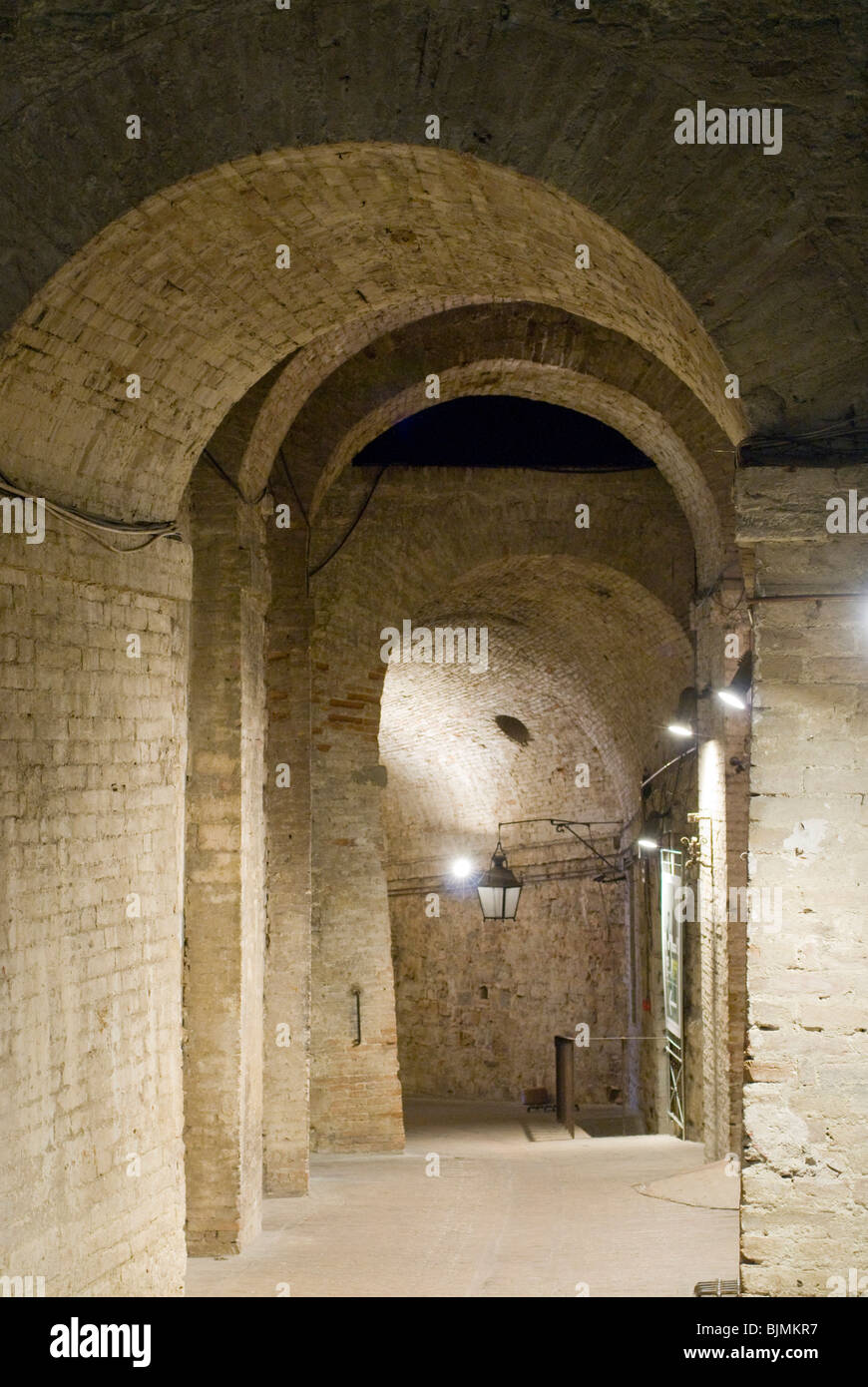 Italien, Umbrien, Perugia, La Rocca Paolina | Italy, Umbria, Perugia, fortress Paolina Stock Photo