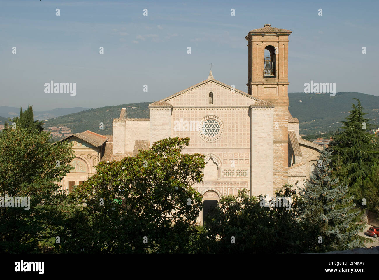 Italien, Umbrien, Perugia, Kirche San Francesco al Prato | Italy, Umbria, Perugia, church San Francesco al Prato Stock Photo