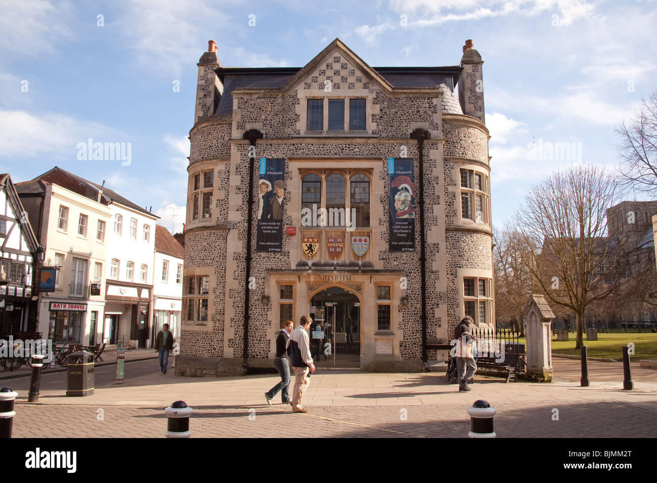 City Museum Winchester Hampshire, England, United Kingdom. Stock Photo