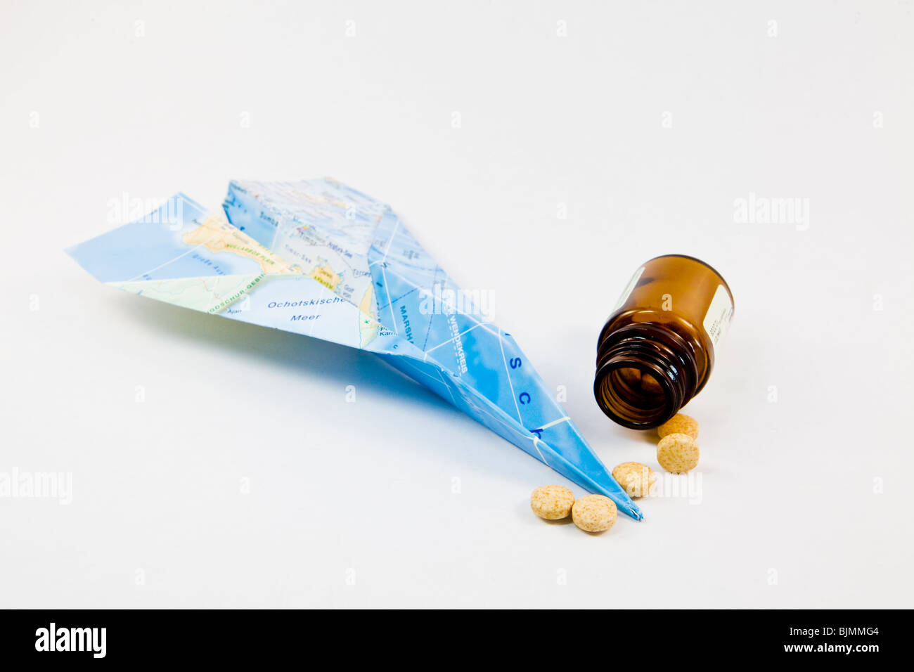 Medication against fear flying nausea hires stock photography and images Alamy