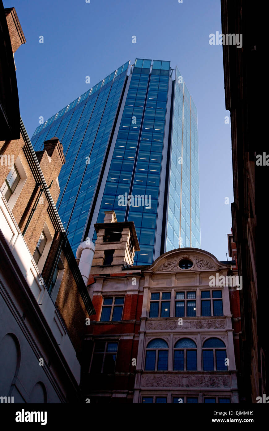 London skyline contrasting old and new architecture Stock Photo - Alamy