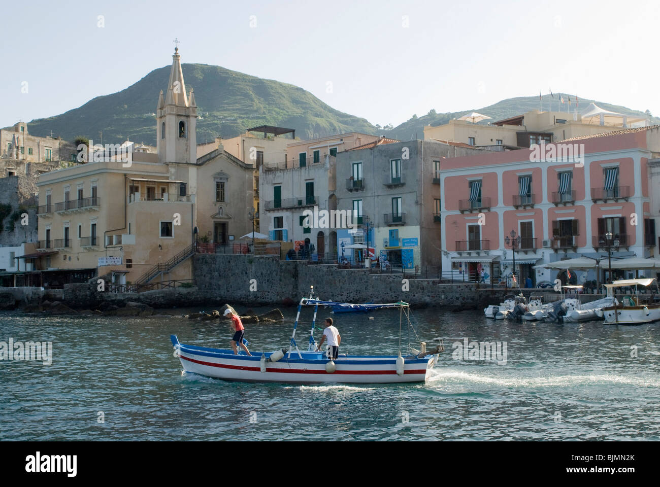 Italy, Sicily, Lipari Islands, Isle of Lipari, capital Lipari, fishing