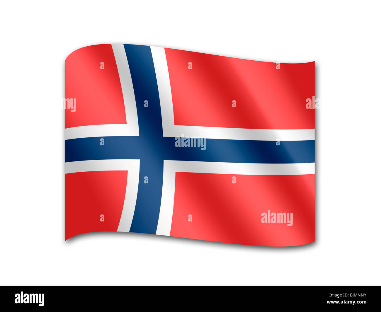 Flag of Norway Stock Photo