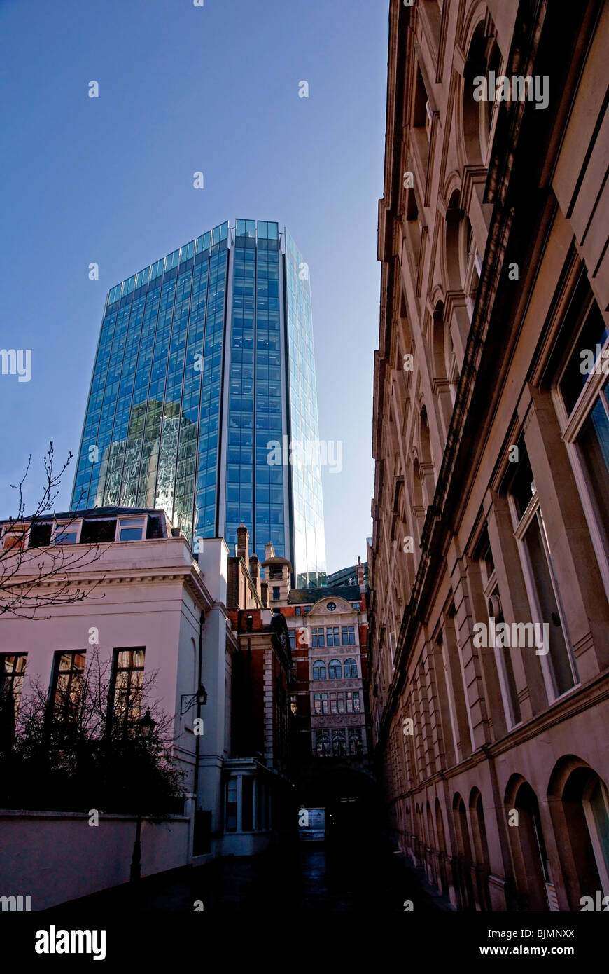 London skyline contrasting old and new architecture Stock Photo - Alamy
