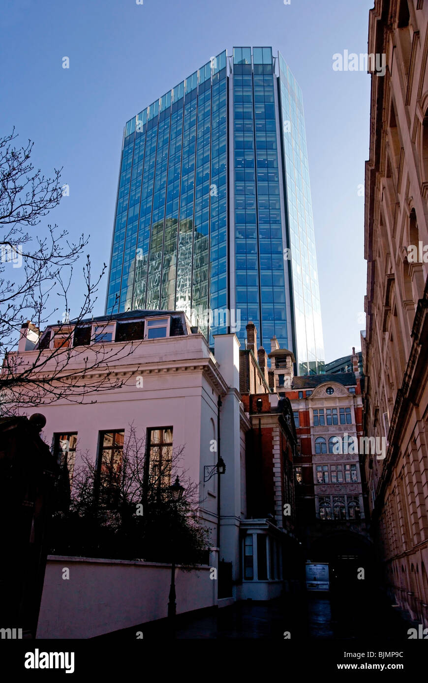 London skyline contrasting old and new architecture Stock Photo - Alamy